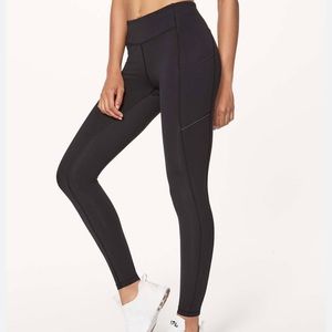 PERFECT CONDITION LULULEMON Speed Up Tight black size 4